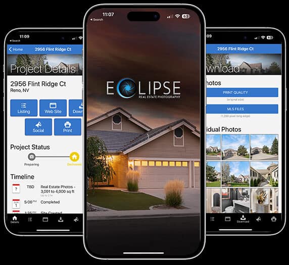 Eclipse Real Estate Photography Mobile App
